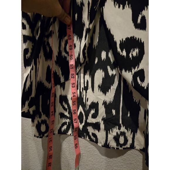 Athleta Women's M Black Ikat Bloom Halter Maxi Dress Casual Spring - Picture 8 of 11